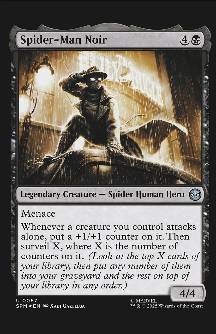 Punisher Vol 14 #4 Cover D Variant Xabi Gaztelua Magic The Gathering Cover