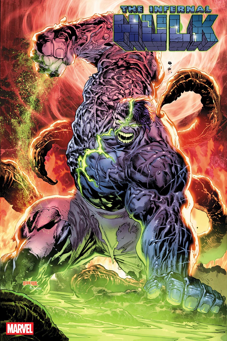 Infernal Hulk #7 Cover C Variant Ken Lashley Cover