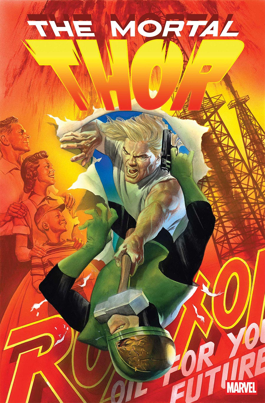 Mortal Thor #10 Cover A Regular Alex Ross Cover