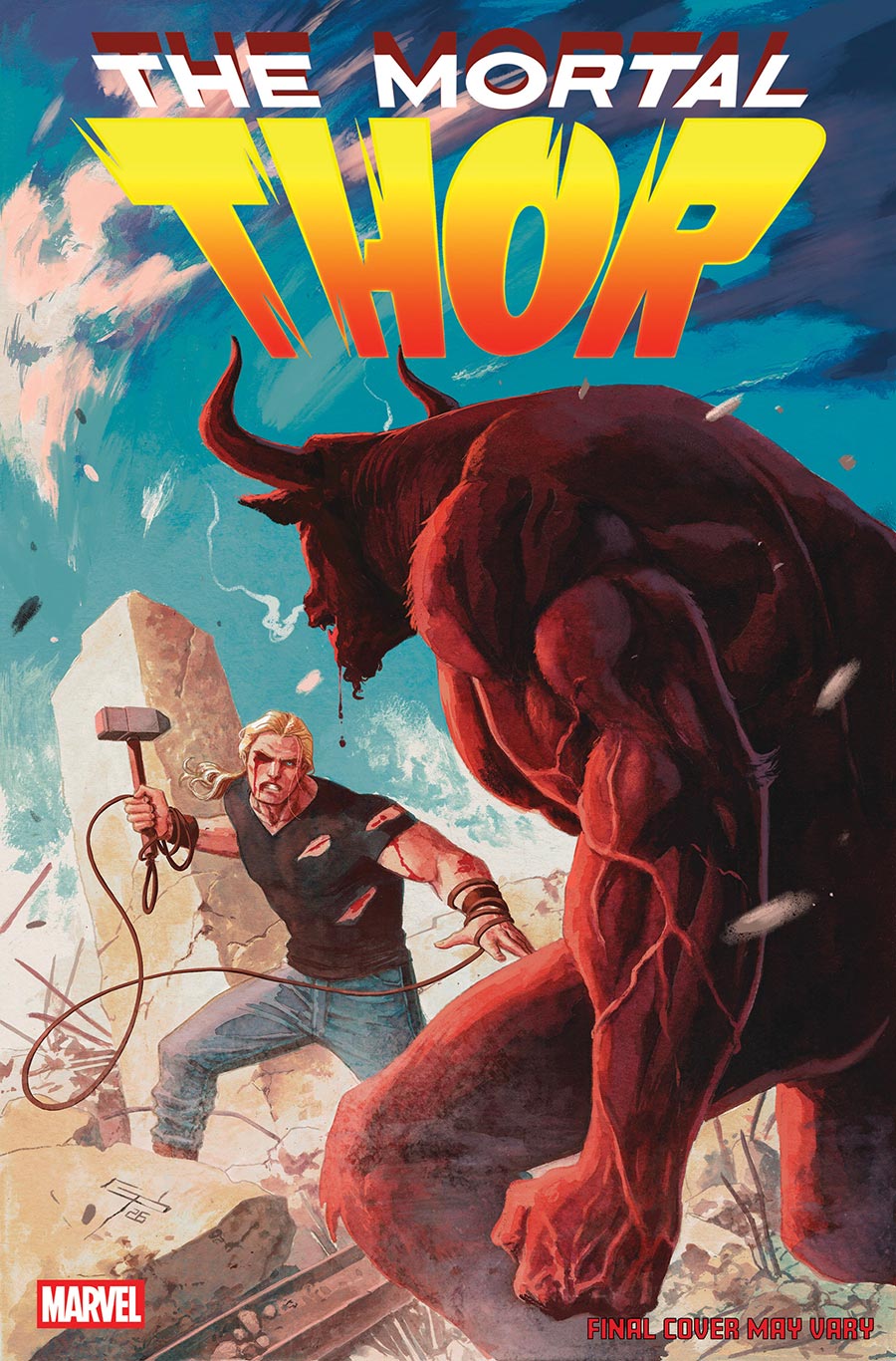 Mortal Thor #10 Cover D Incentive German Peralta Variant Cover