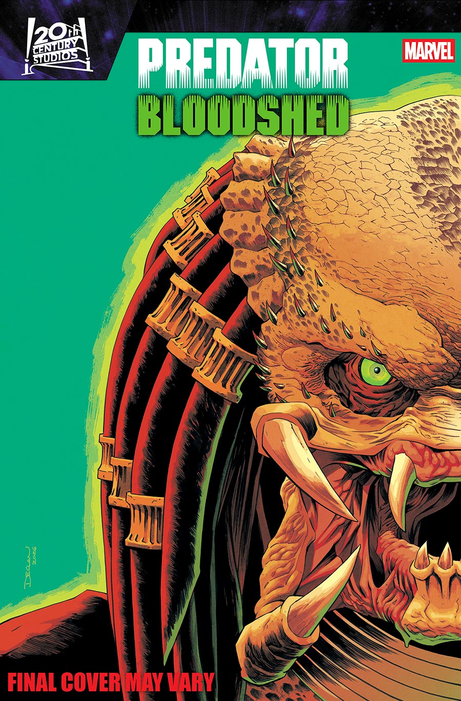 Predator Bloodshed #4 Cover B Variant Declan Shalvey Cover
