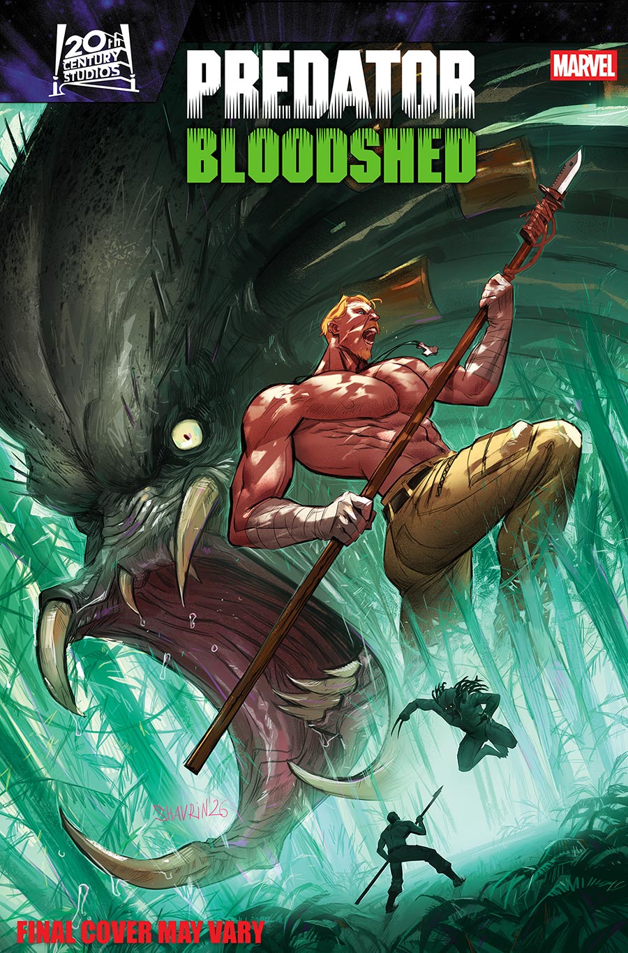 Predator Bloodshed #4 Cover C Incentive Ivan Shavrin Variant Cover