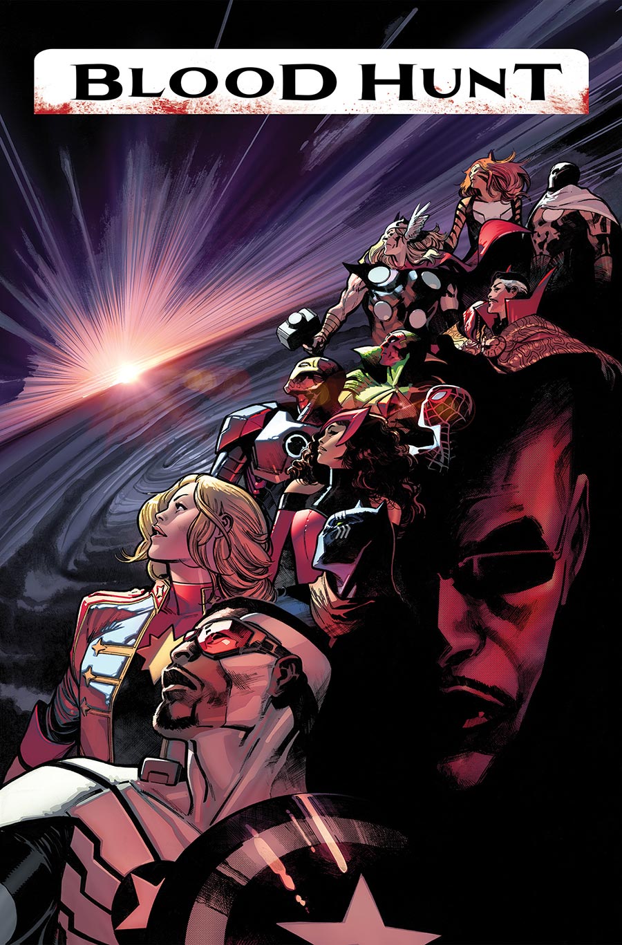 Blood Hunt Omnibus HC Book Market Pepe Larraz Cover