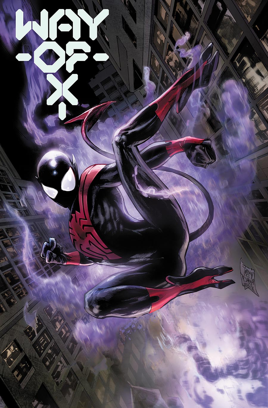 Way Of X Omnibus HC Direct Market Tony Daniel Variant Cover