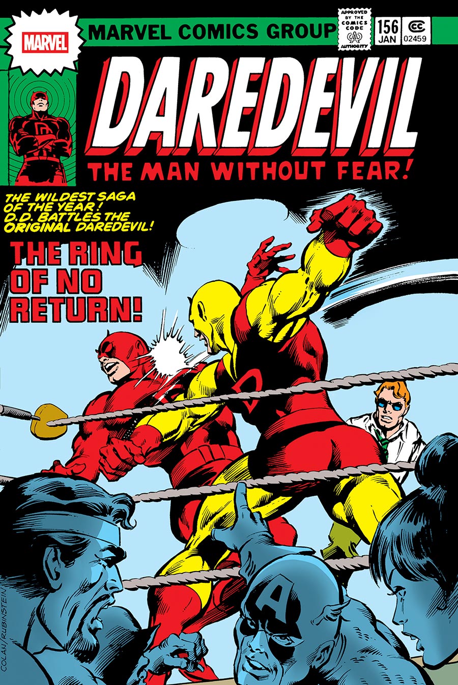 Daredevil Omnibus Vol 4 HC Direct Market Gene Colan Variant Cover
