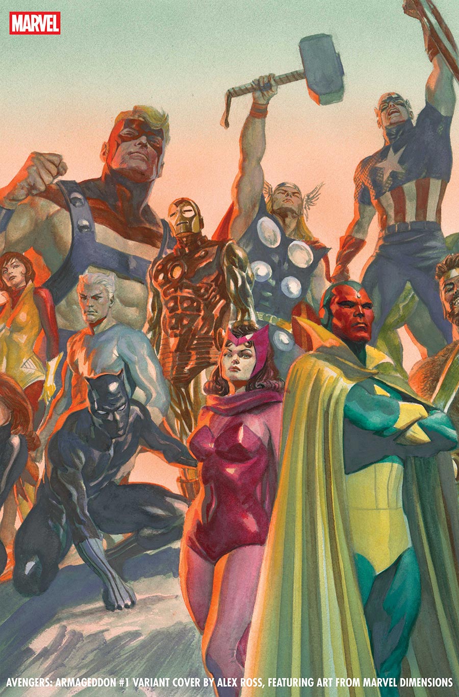 Avengers Armageddon #1 Cover B Variant Alex Ross Marvel Dimensions Cover