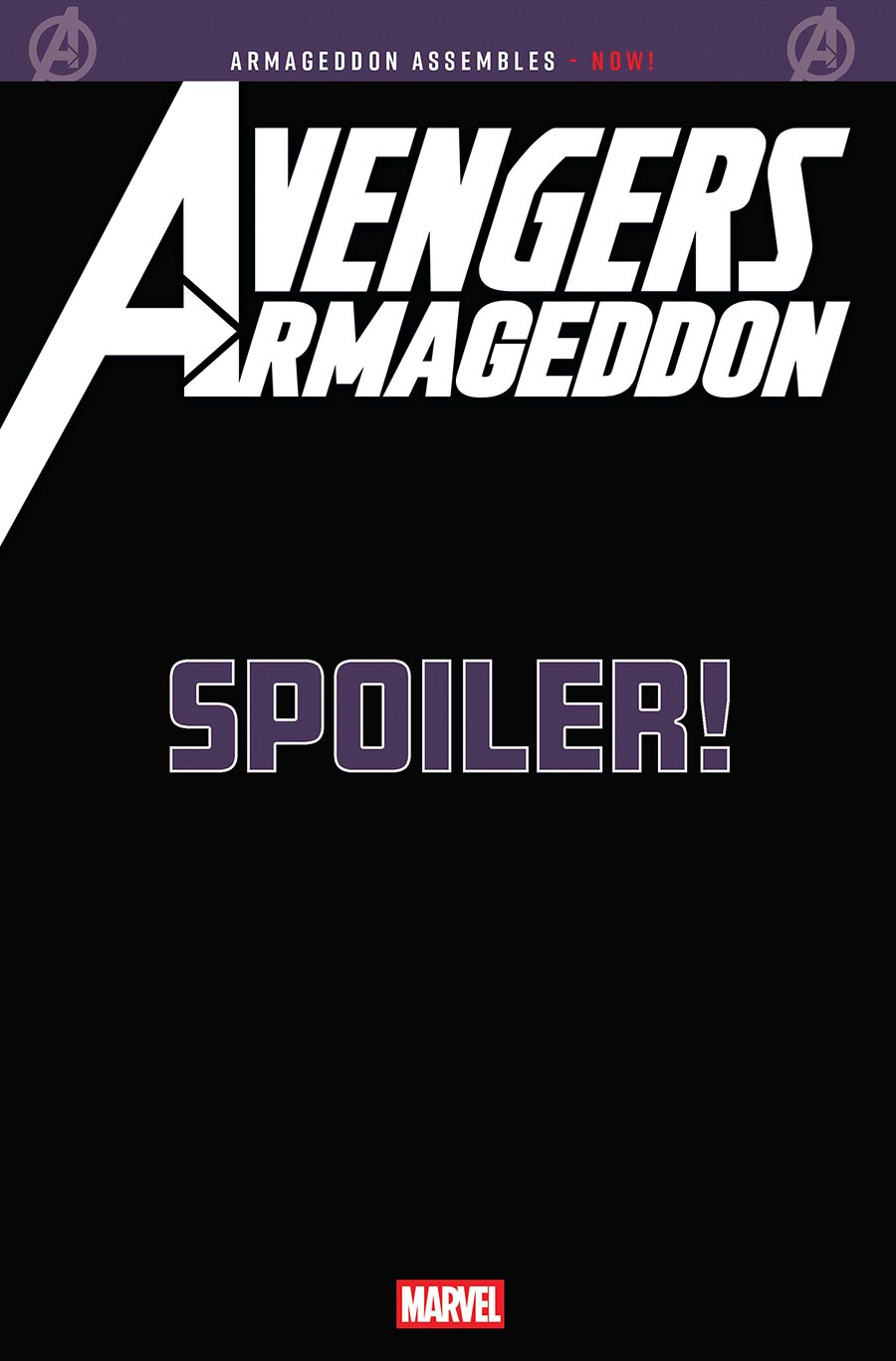 Avengers Armageddon #1 Cover E Variant Chip Zdarsky Spoiler Cover