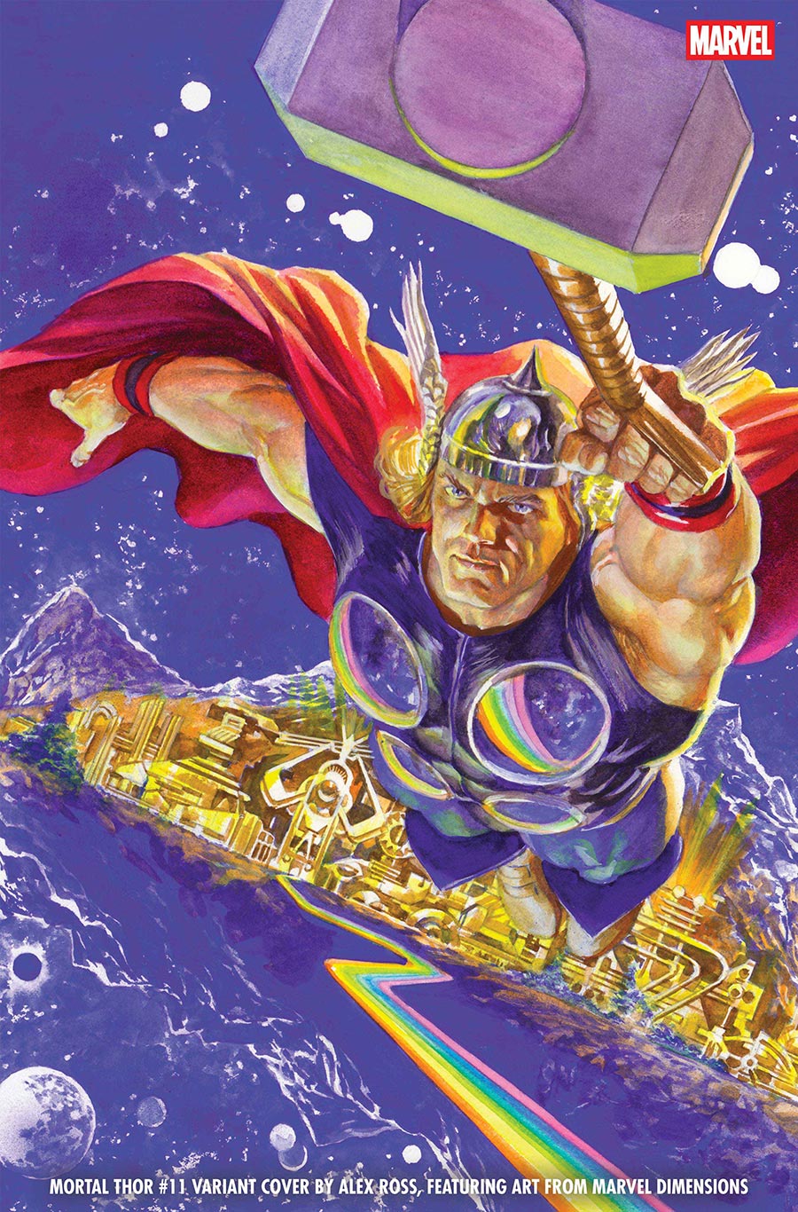 Mortal Thor #11 Cover B Variant Alex Ross Marvel Dimensions Cover