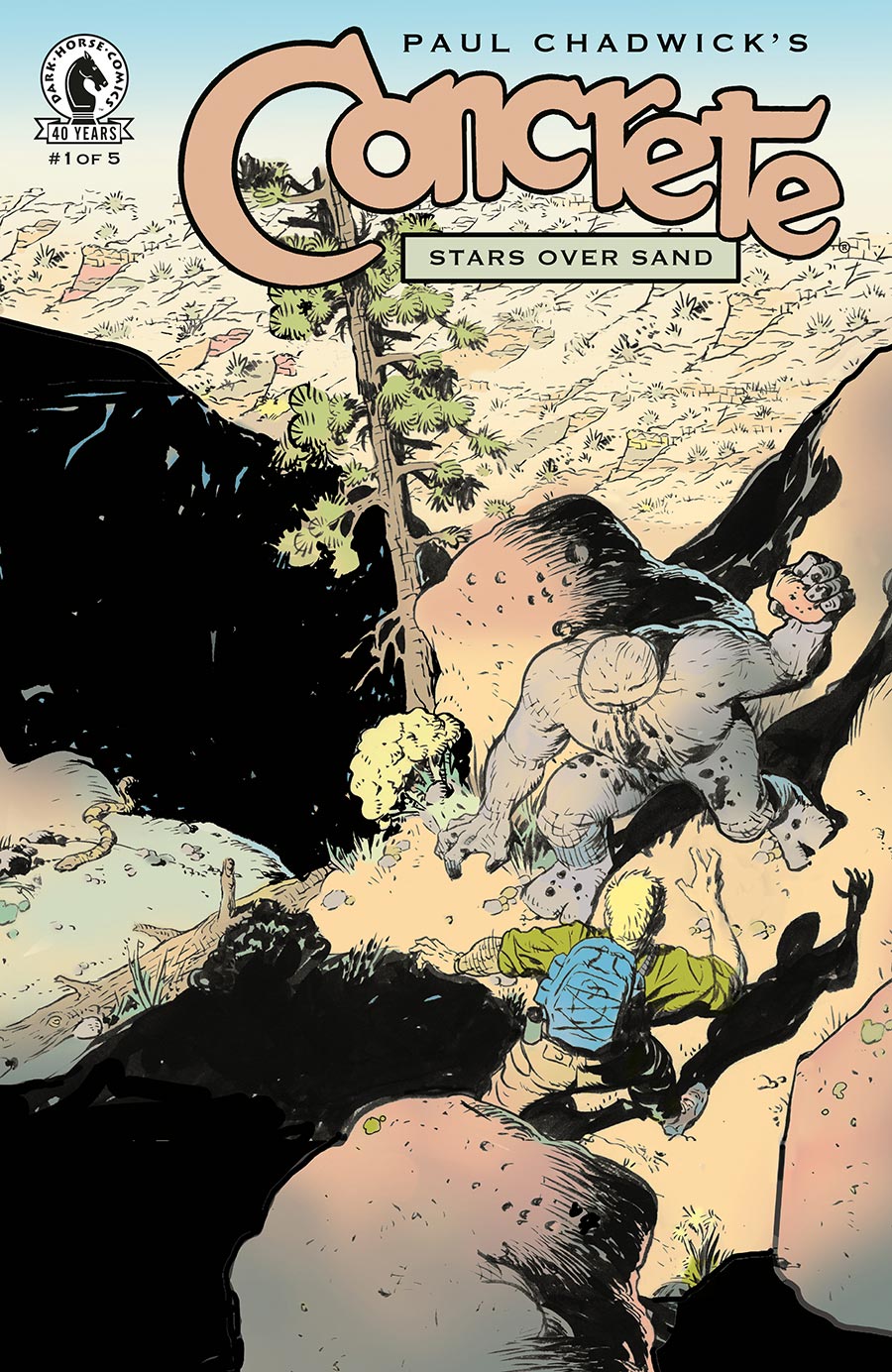 Paul Chadwicks Concrete Stars Over Sand #1 Cover B Variant Paul Chadwick Cover