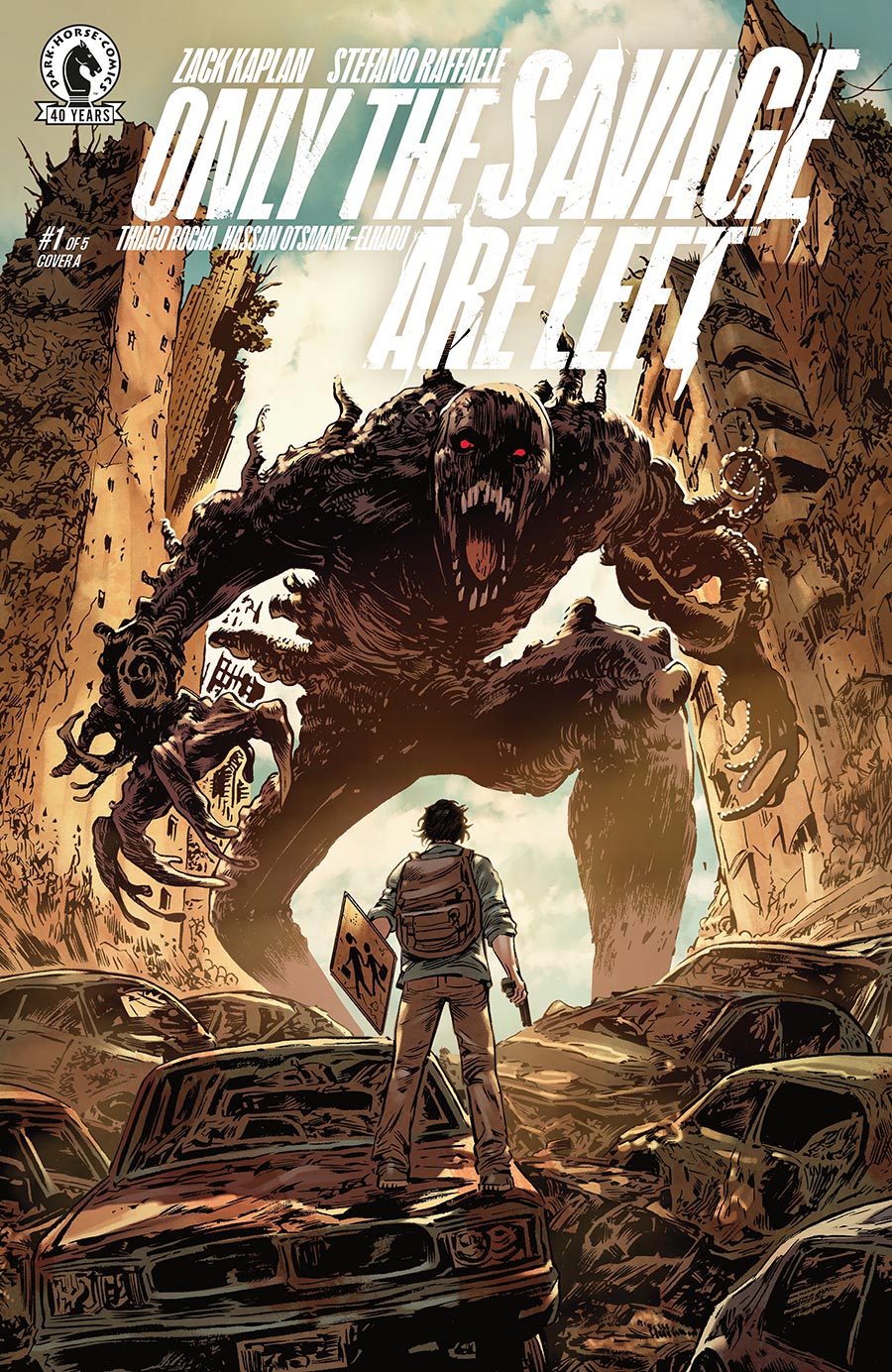 Only The Savage Are Left #1 Cover A Regular Stefano Raffaele Cover