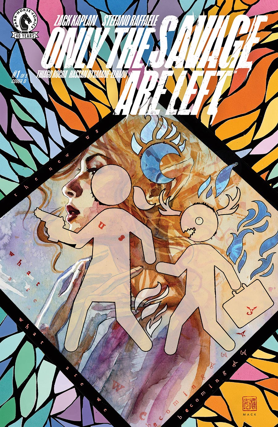 Only The Savage Are Left #1 Cover D Incentive David Mack Variant Cover