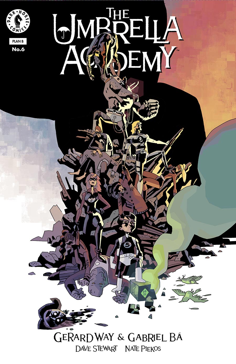Umbrella Academy Plan B #6 Cover A Regular Gabriel Ba Cover - RESOLICITED