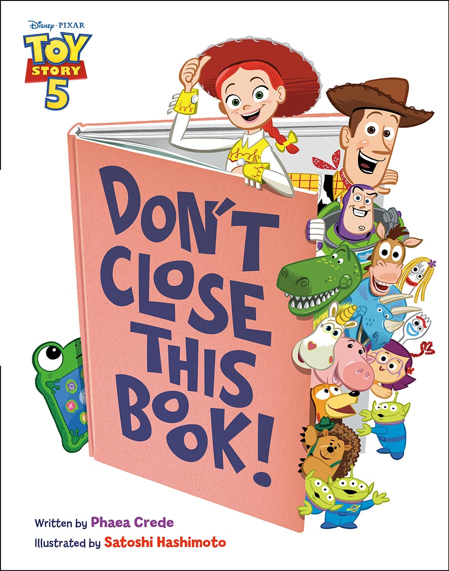 Disney Pixar Toy Story 5 Dont Close This Book HC
