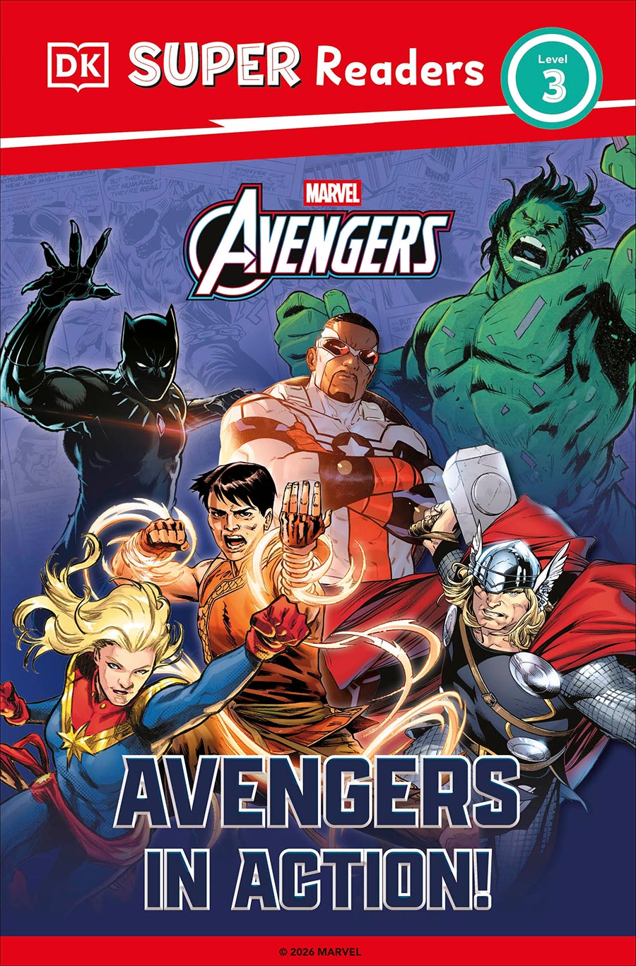DK Super Readers Level 3 Marvel Avengers In Action TP