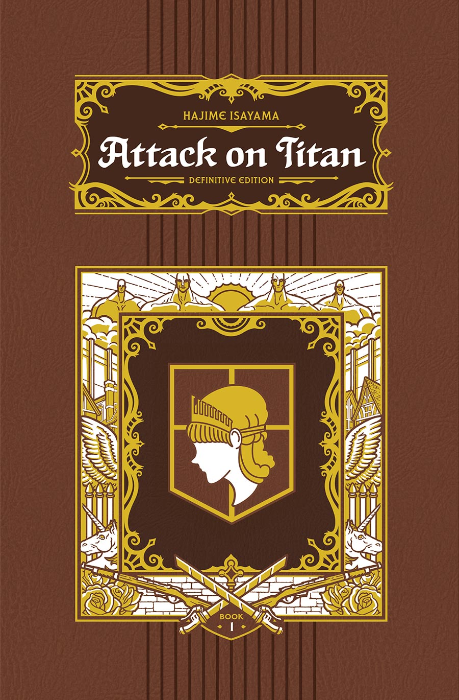 Attack On Titan Definitive Hardcover Collection Vol 1-3 HC