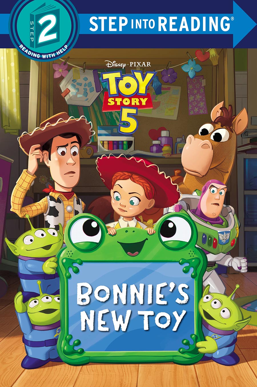 Step Into Reading Disney / Pixar Toy Story 5 Bonnies New Toy TP