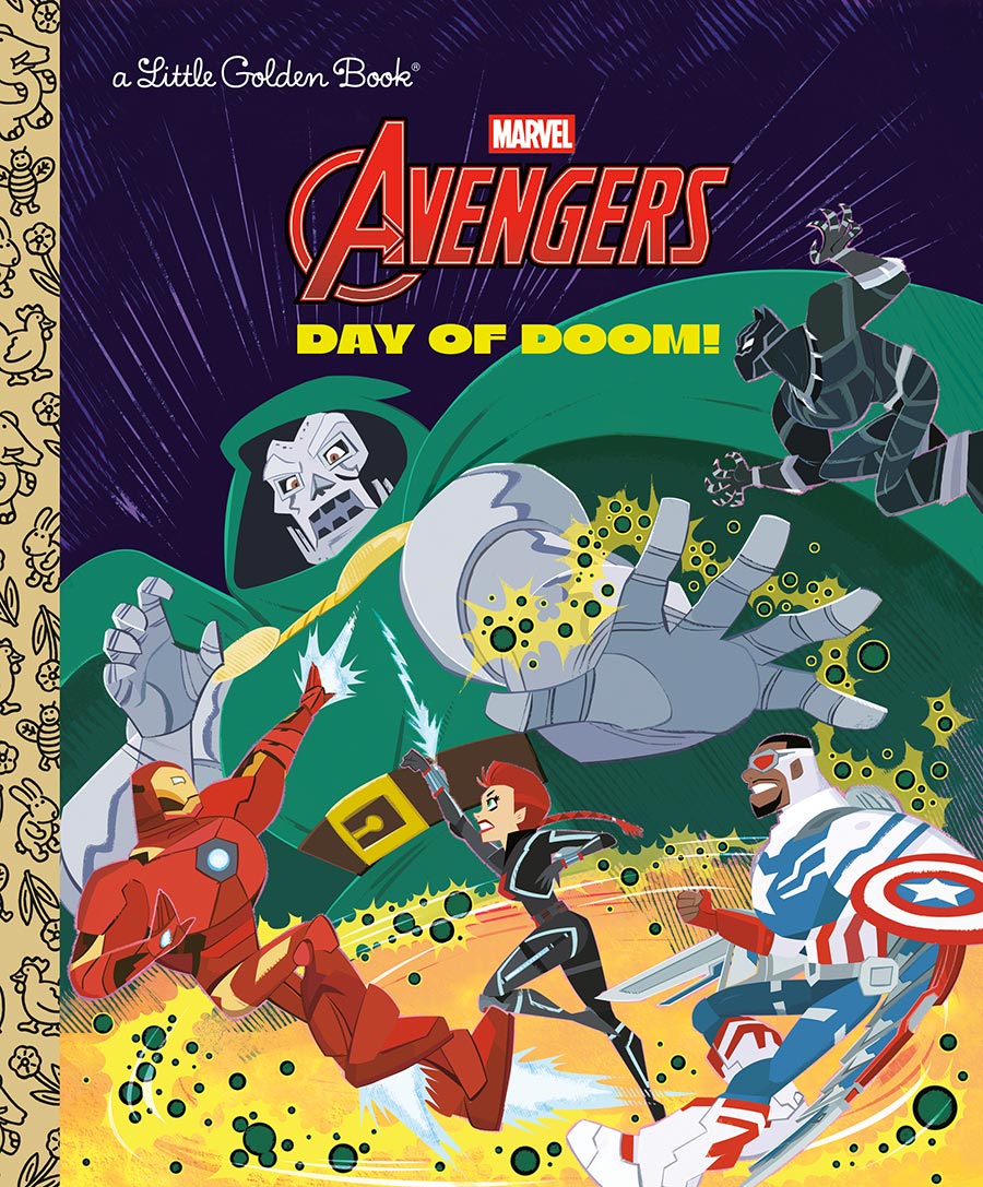 Marvel Avengers Day Of Doom Little Golden Book HC