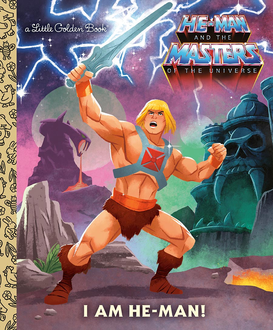 Masters Of The Universe I Am He-Man Little Golden Book HC