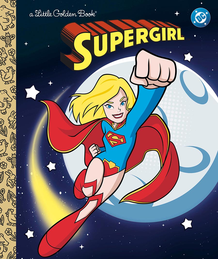 DC Supergirl Little Golden Book HC