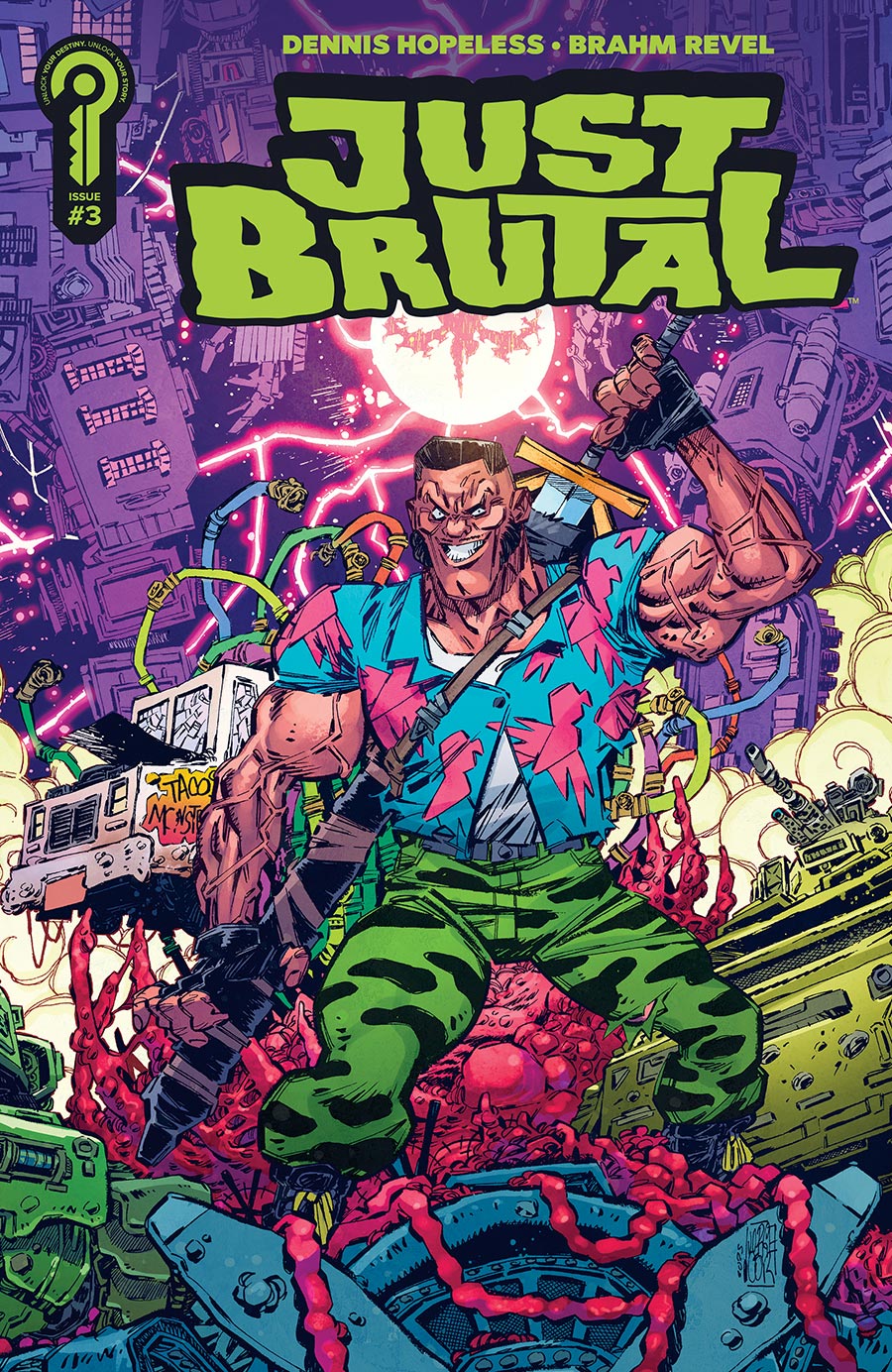 Just Brutal #3 Cover B Variant Jorge Corona Cover