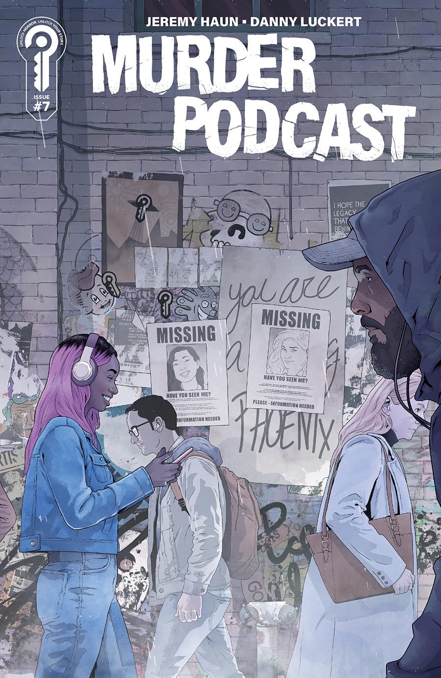Murder Podcast #7 Cover B Variant Danny Luckert Cover