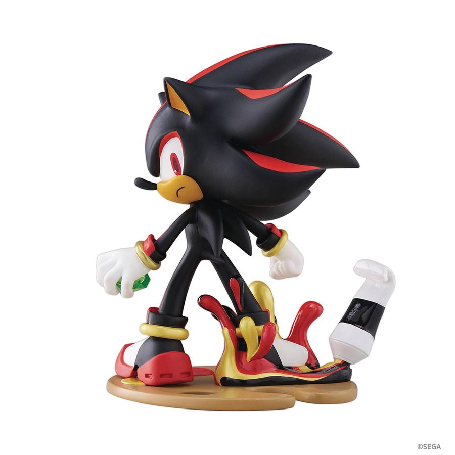 Sonic The Hedgehog Palverse Pale Shadow The Hedgehog PVC Figure