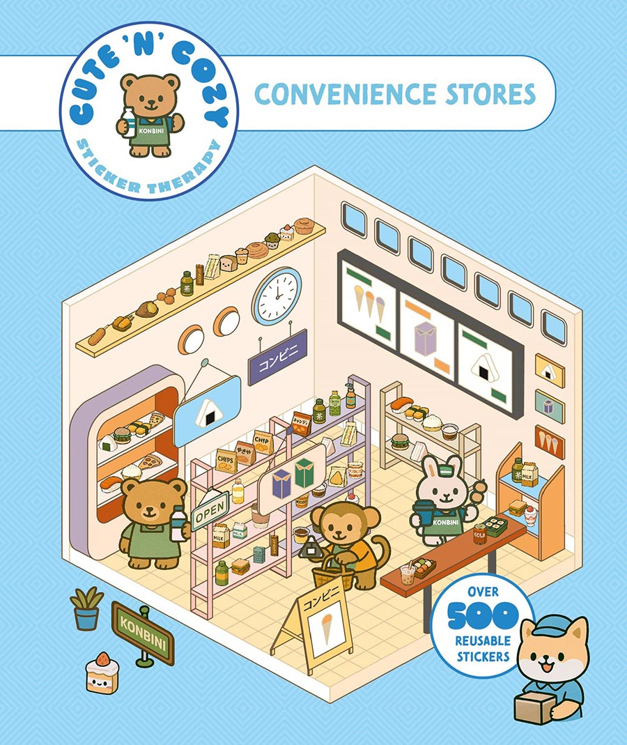 Cute n Cozy Sticker Therapy Convenience Stores TP