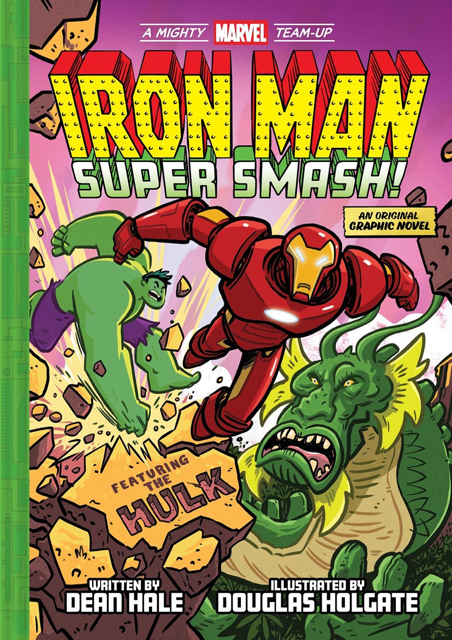 Mighty Marvel Team-Up Iron Man Super Smash HC