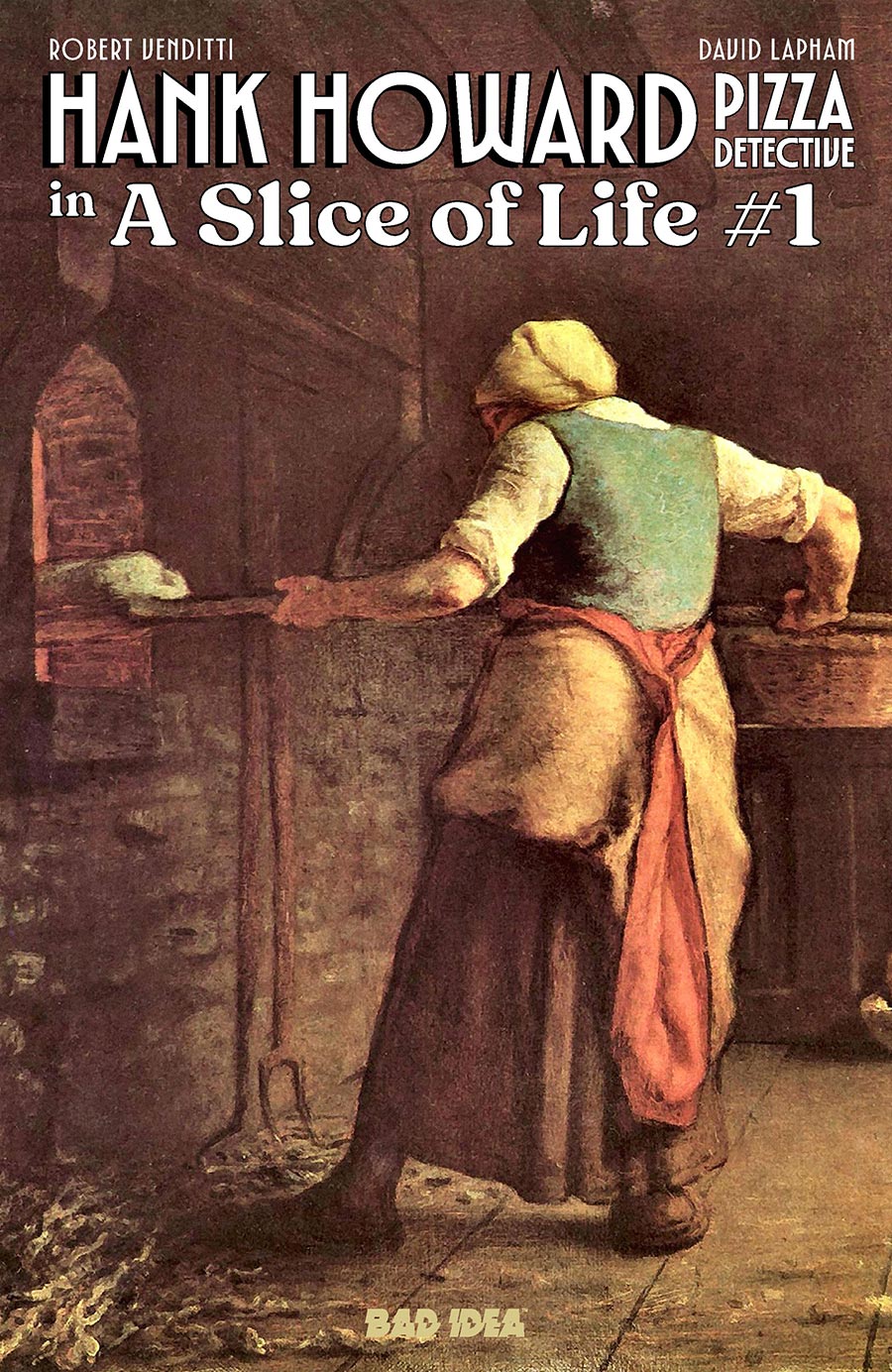 Hank Howard Pizza Detective A Slice Of Life #1 Cover C Variant Jean-Francois Millet Old Masters Cover