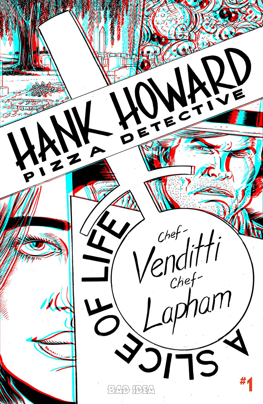 Hank Howard Pizza Detective A Slice Of Life #1 Cover F Incentive David Lapham 3D Edition