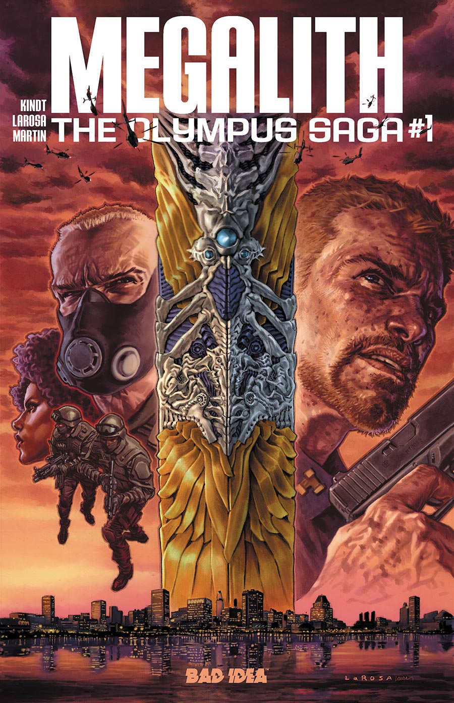 Olympus Saga Megalith #1 Cover A Regular Lewis LaRosa Cover
