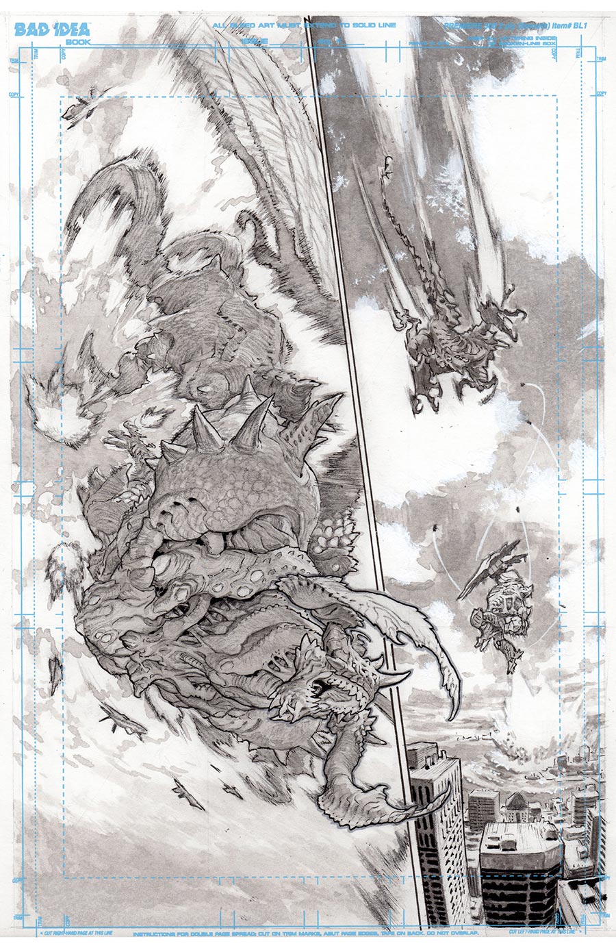 Olympus Saga Megalith #1 Cover F Variant Lewis LaRosa Original Art Edition 3 Cover