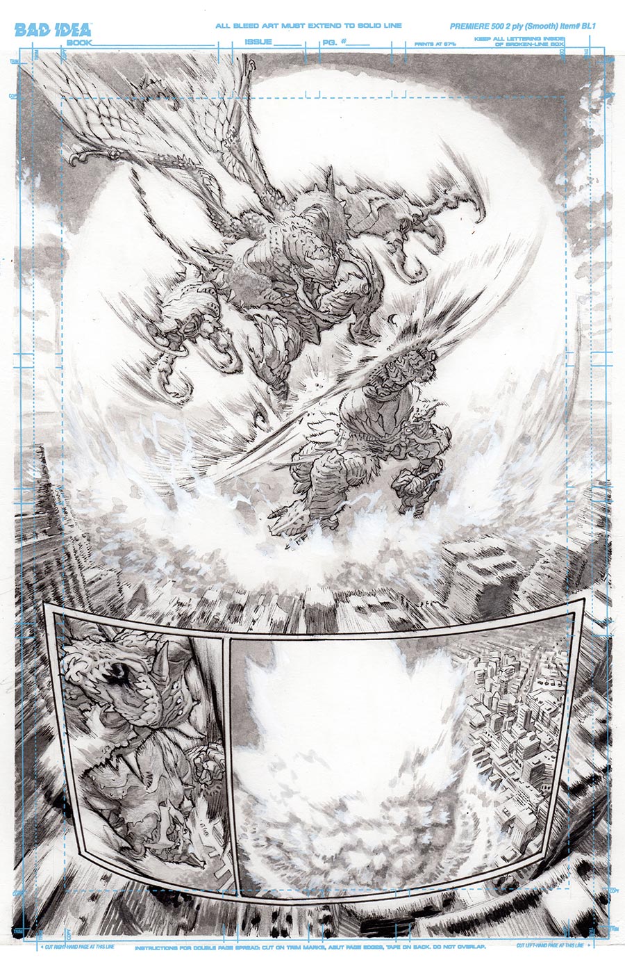 Olympus Saga Megalith #1 Cover G Variant Lewis LaRosa Original Art Edition 4 Cover