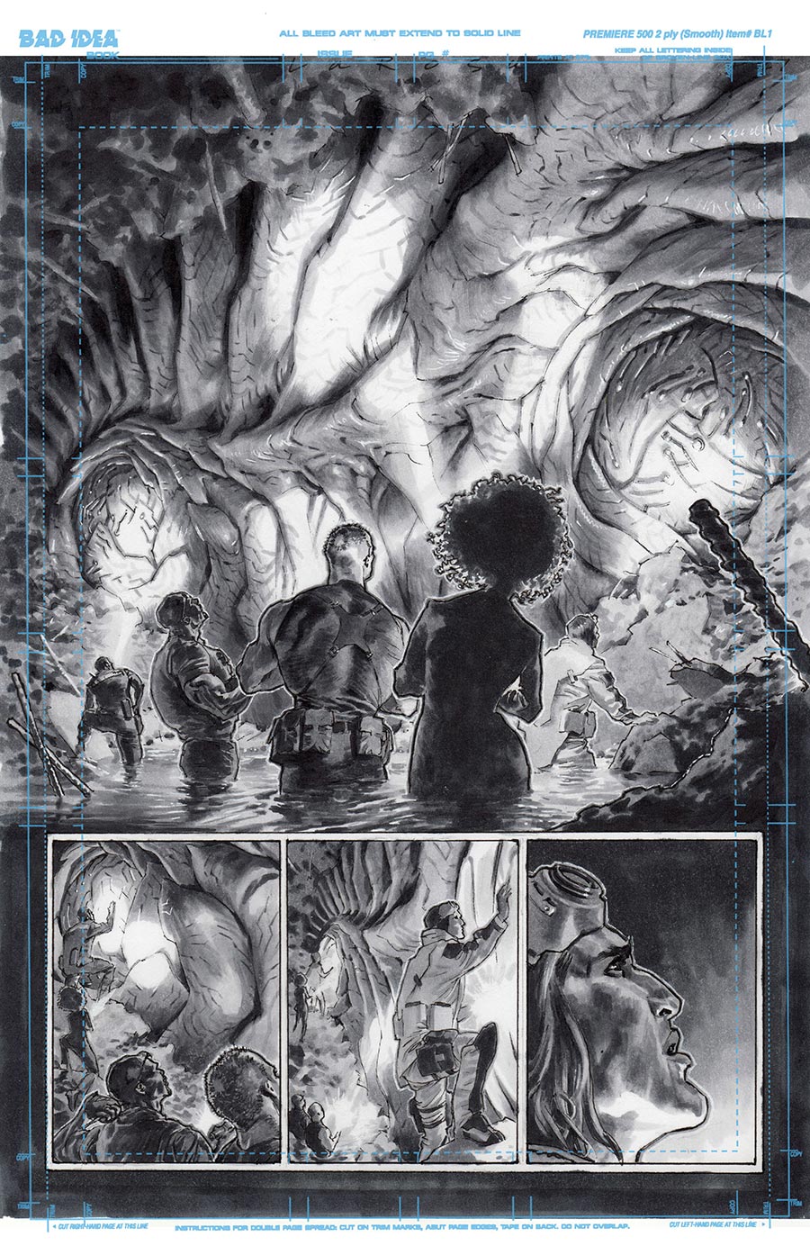 Olympus Saga Megalith #1 Cover U Variant Lewis LaRosa Original Art Edition 18 Cover