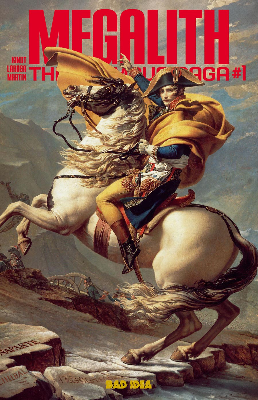 Olympus Saga Megalith #1 Cover Z-H Variant Jacques-Louis David Old Masters Cover