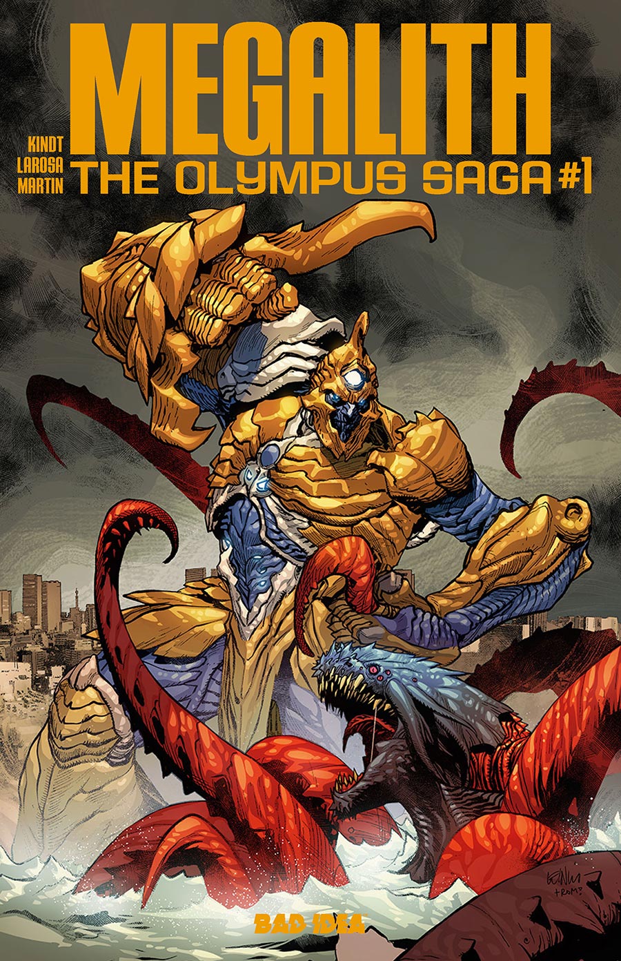 Olympus Saga Megalith #1 Cover Z-I Incentive Leinil Francis Yu Variant Cover