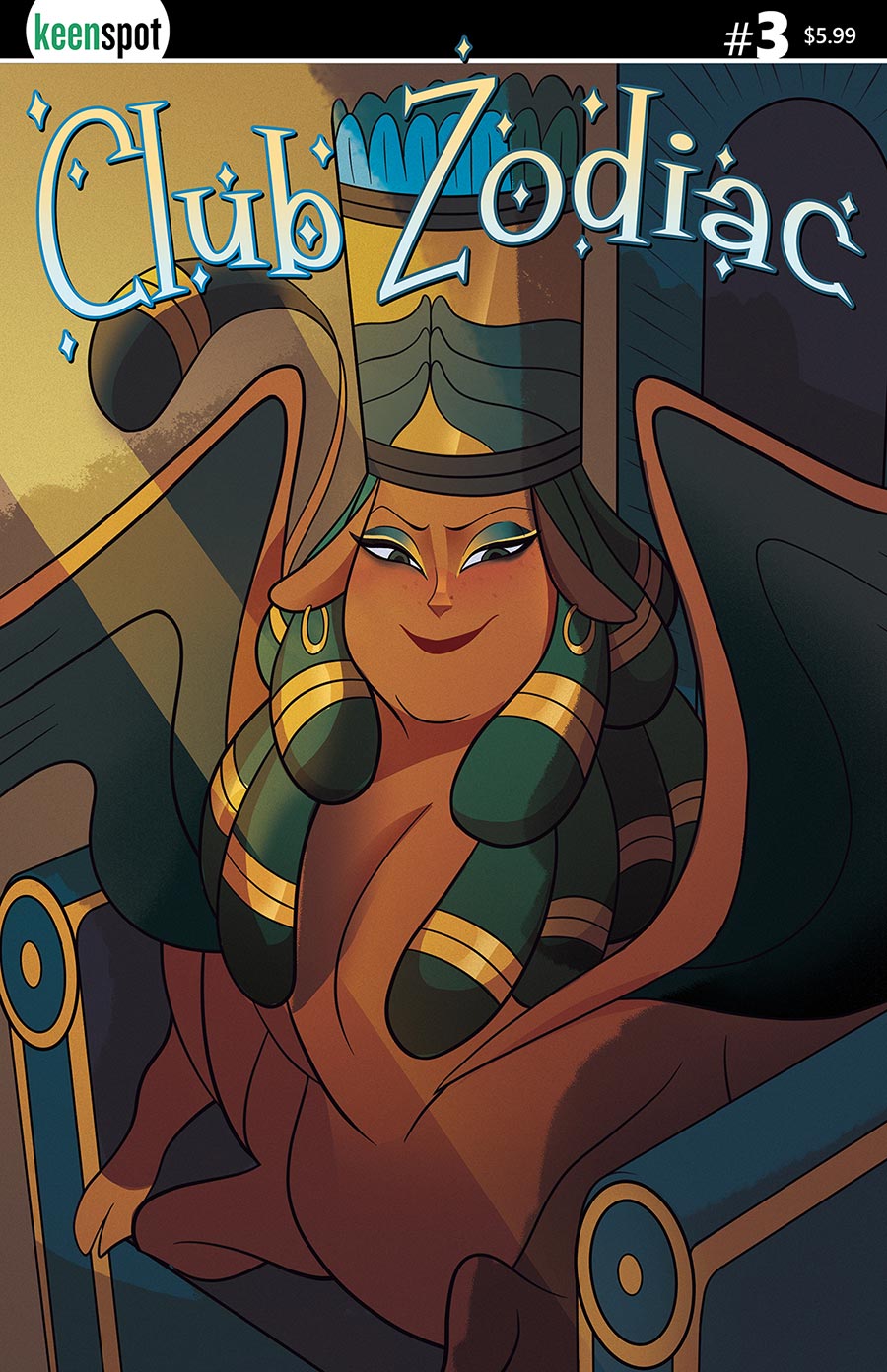 Club Zodiac #3 Cover A Regular Phineas Conrad Knowing Smile Cover