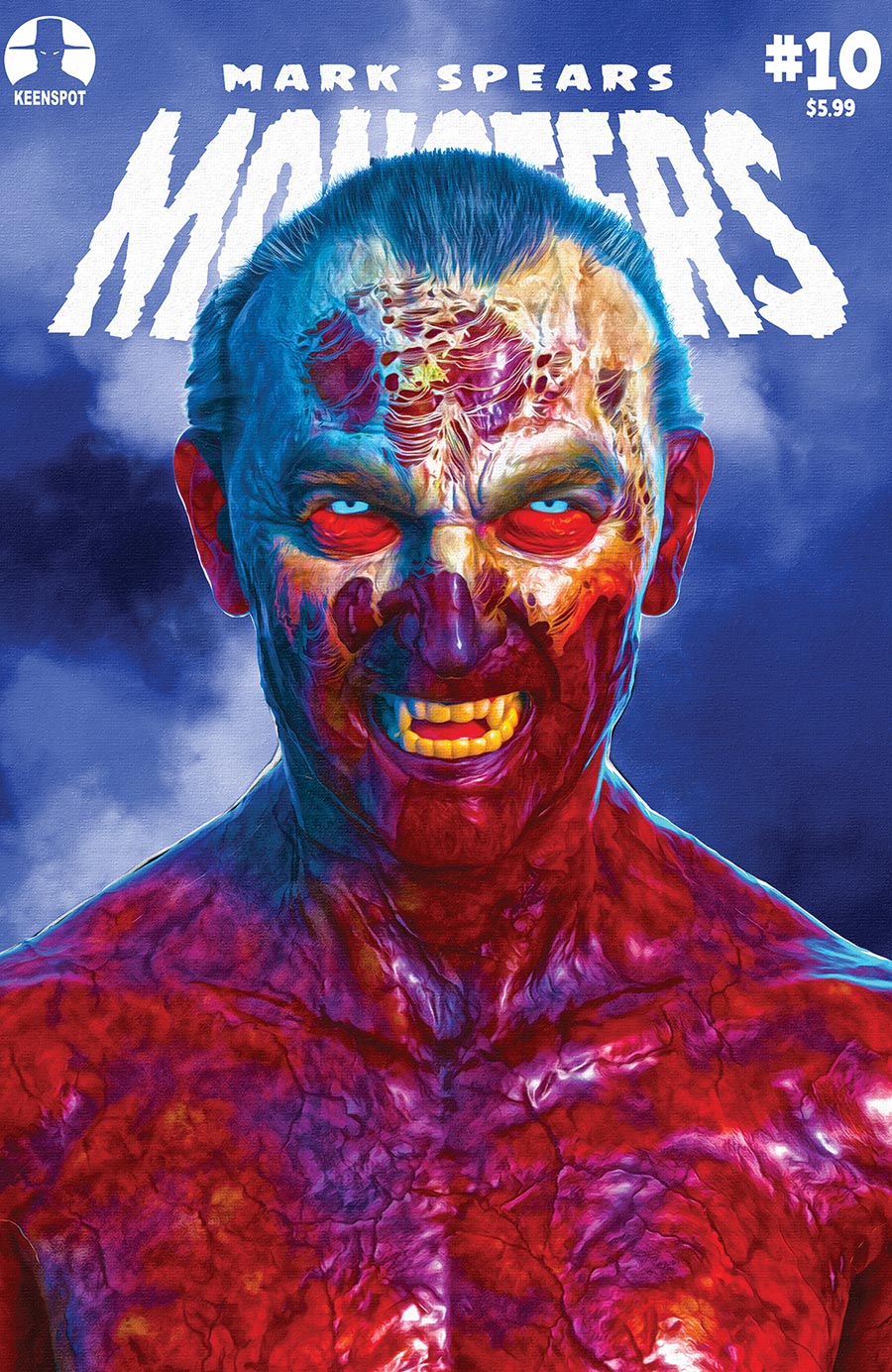 Mark Spears Monsters #10 Cover E Variant Mark Spears Dracula Immortal Cover