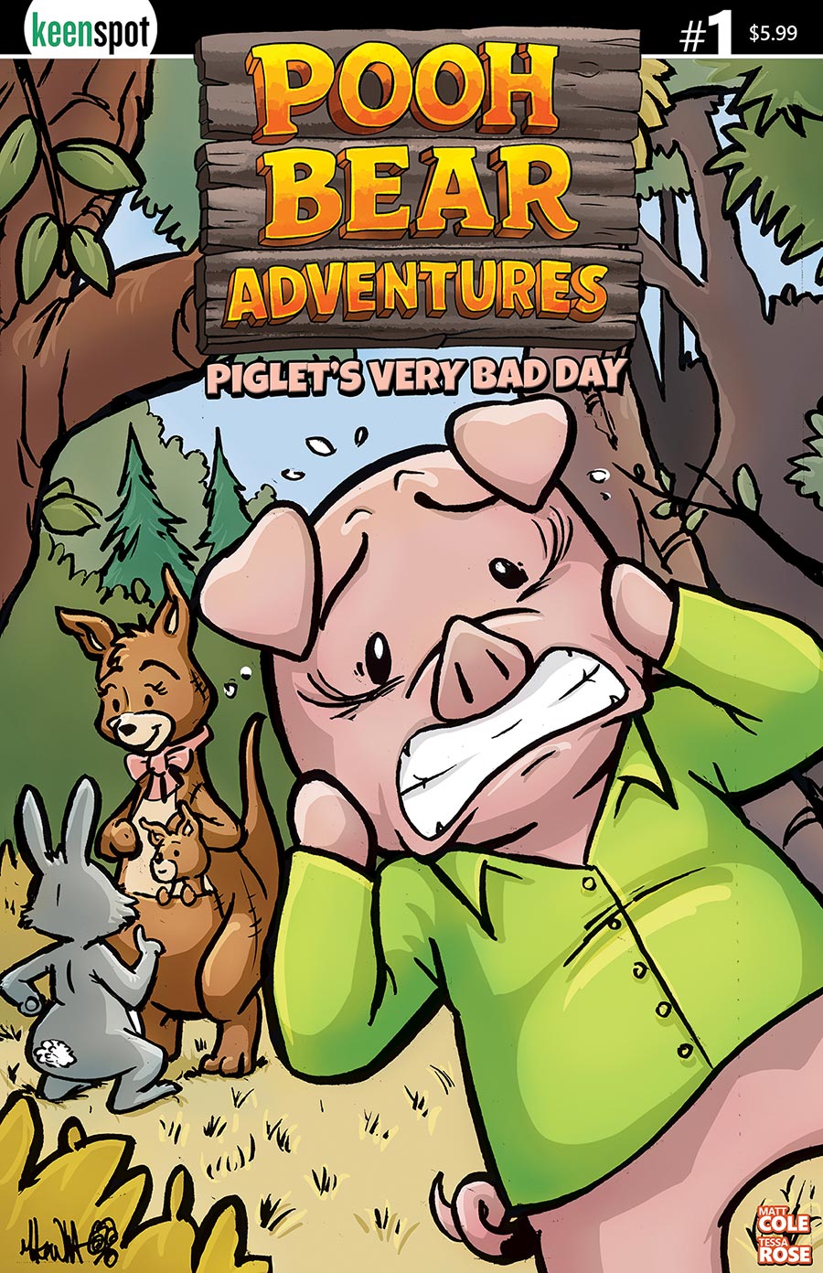 Pooh Bear Adventures Piglets Very Bad Day #1 (One Shot) Cover C Variant Mike White Cover