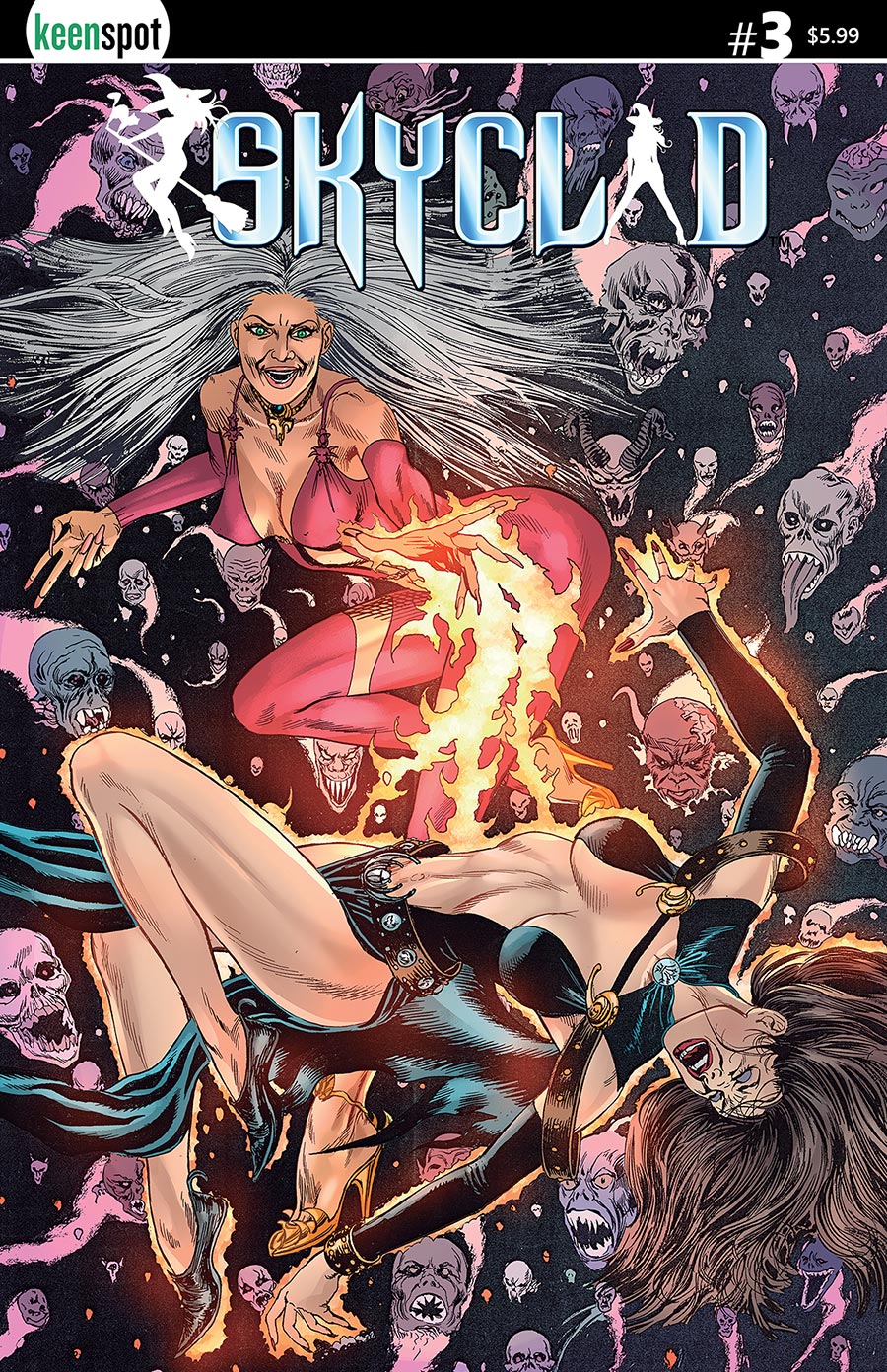 Skyclad #3 Cover A Regular Michal Dutkiewicz Ya Burnt Cover