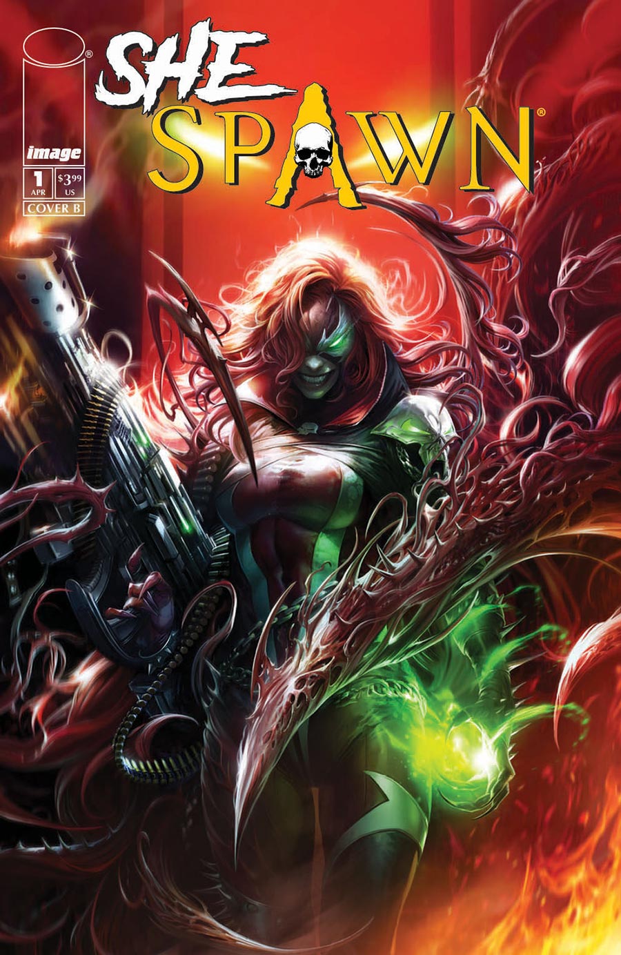 She-Spawn #1 Cover B Variant Francesco Mattina Cover