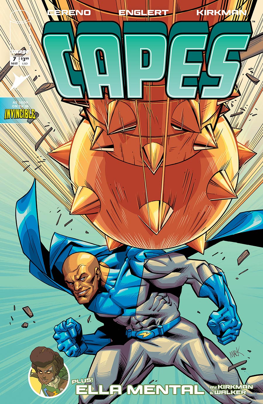 Capes Vol 2 #7 Cover A Regular Mark Englert Cover (Invincible Universe)