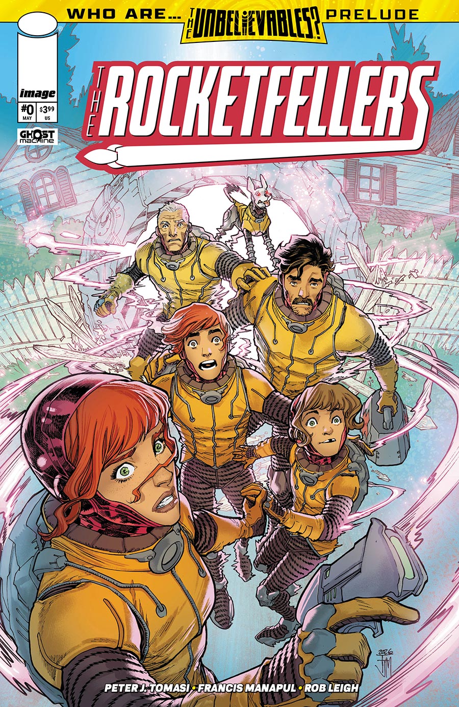 Rocketfellers #0 Cover A Regular Francis Manapul Cover (The Unbelievables Prelude)