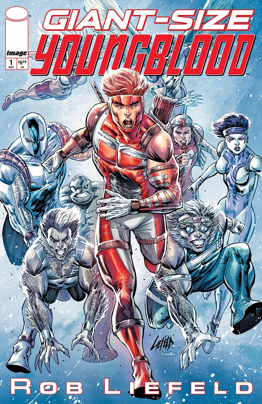 Giant-Size Youngblood #1 (One Shot) Cover A Regular Rob Liefeld Cover