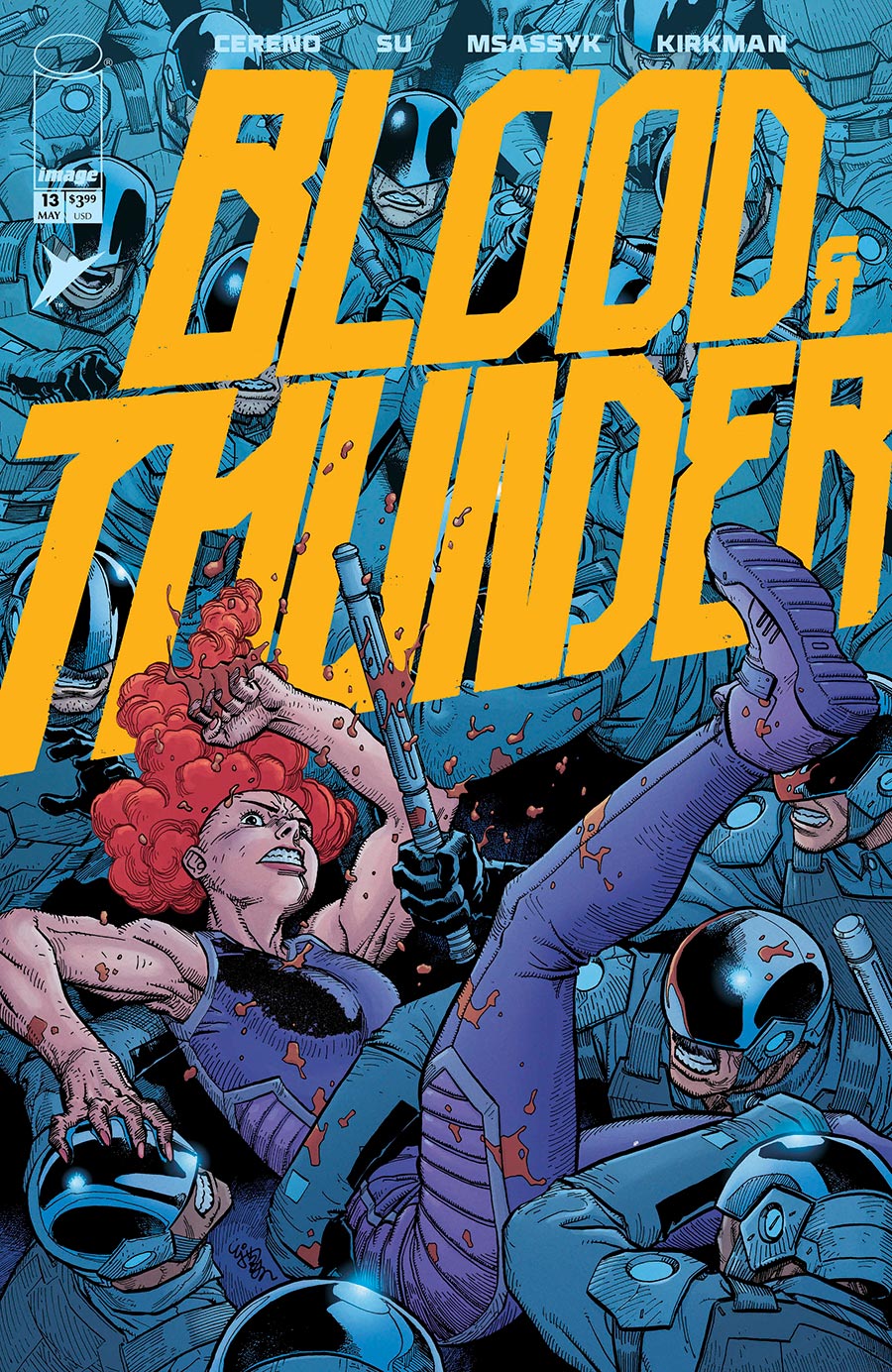 Blood & Thunder #13 Cover A Regular EJ Su & Dee Cunniffe Cover