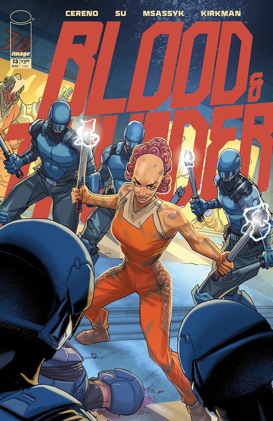 Blood & Thunder #13 Cover D Incentive Pete Woods Variant Cover