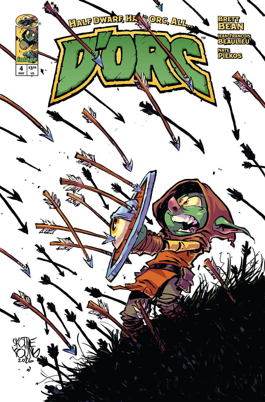 Dorc #4 Cover B Variant Skottie Young Cover