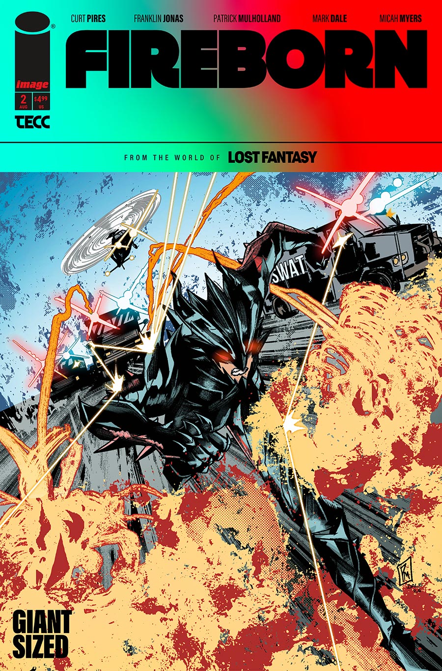 Fireborn #2 Cover A Regular Patrick Mulholland 1 Cover (From The World Of Lost Fantasy)