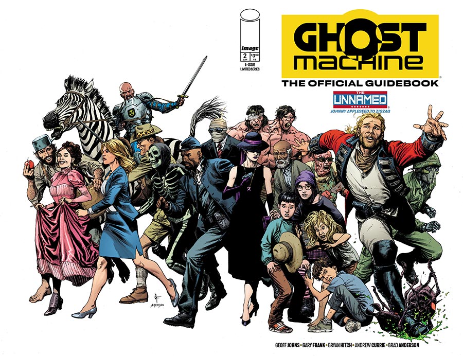 Ghost Machine The Official Guidebook #2 Cover A Regular Gary Frank & Brad Anderson Wraparound Cover