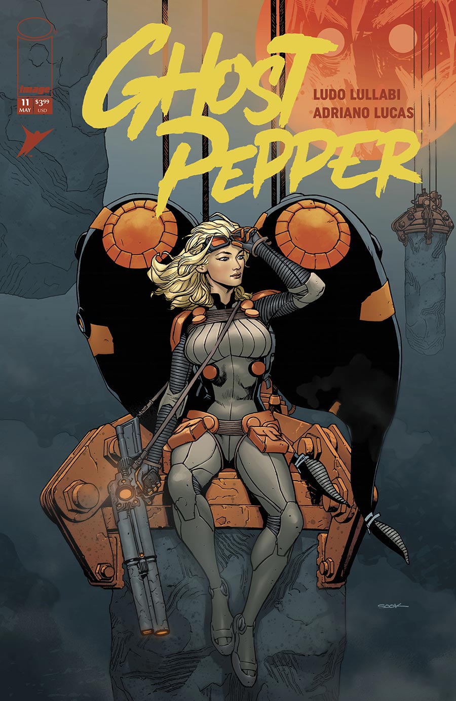 Ghost Pepper #11 Cover B Variant Ryan Sook Cover